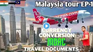 Malaysia Tour 2024 || Kolkata To Kuala Lumpur By AirAsia AK 62 || ভুলেও AirAsia তে টিকিট কাটবেন না