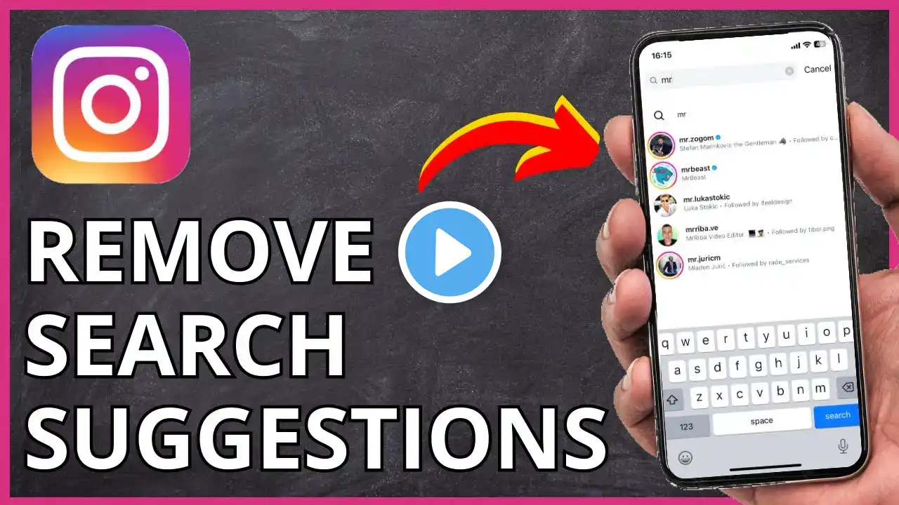 How to Remove Instagram Search Suggestions When Typing | Instagram Tutorial