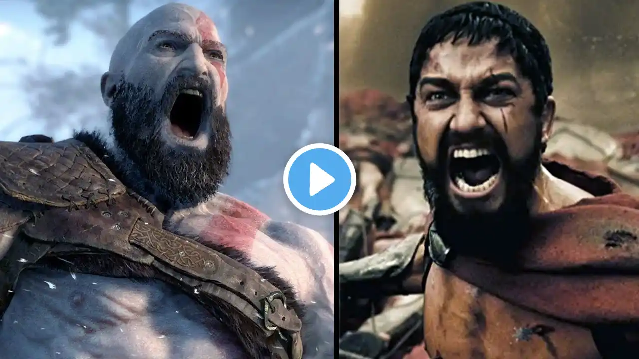 Kratos Talks About 300 Spartans and Wanting to Die with King Leonidas - God of War Ragnarok