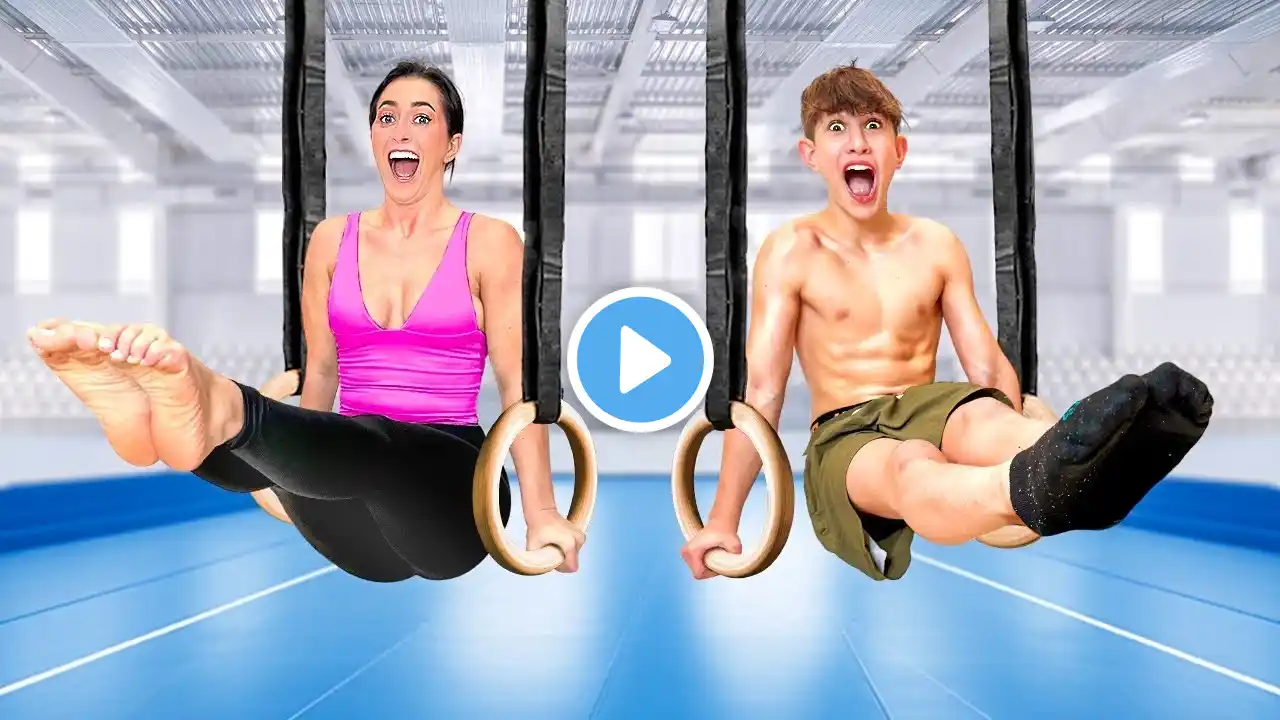 Extreme Gymnastics Challenge VS Nidal Wonder