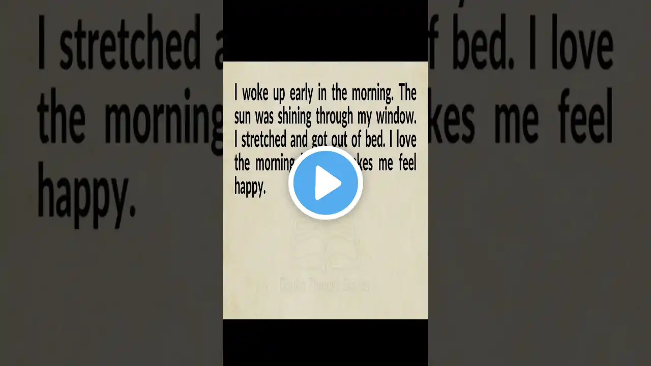 Improve Your English My Summer Day #part2  #booktok #englishlanguage #poem #shorts #shortvideo