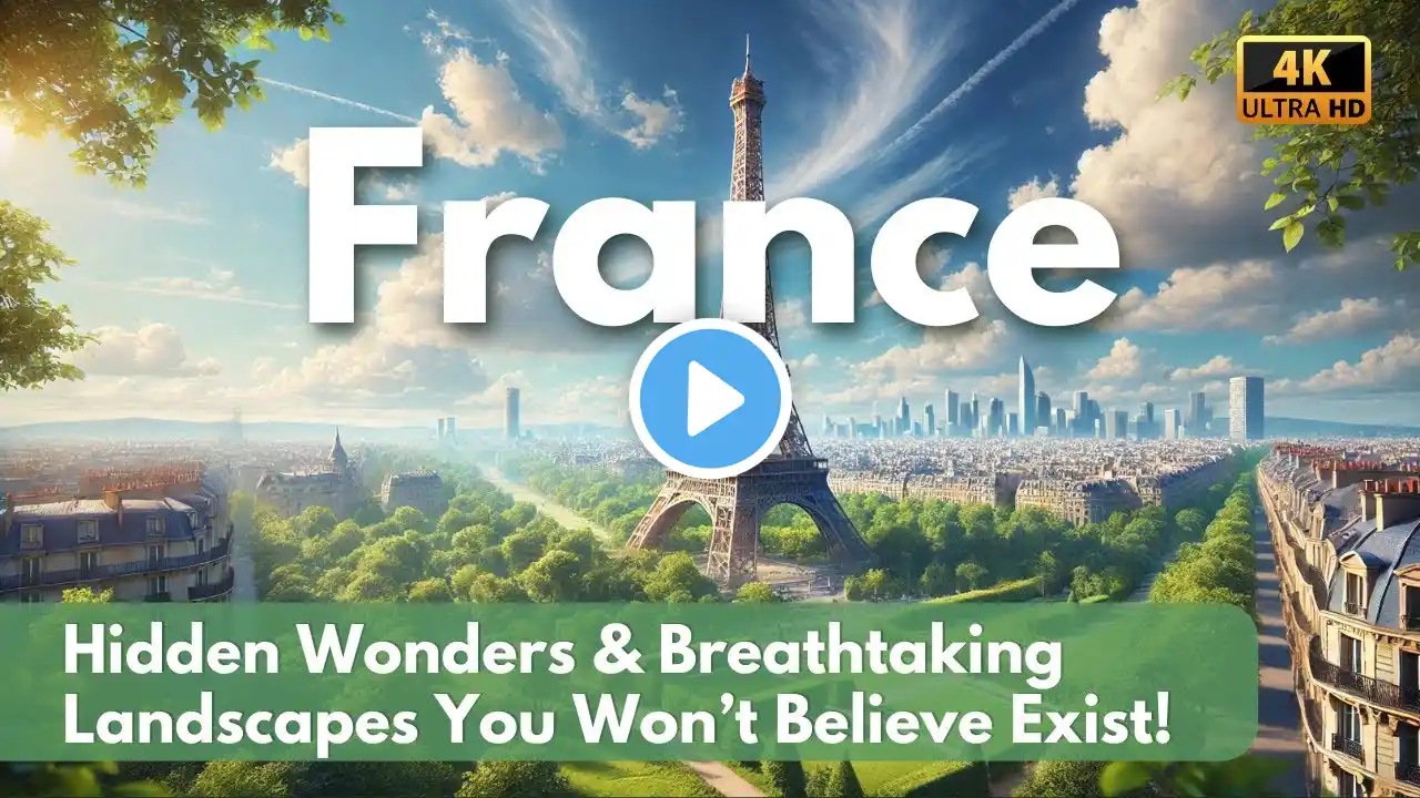 France 4K: Hidden Wonders & Breathtaking Landscapes You Won’t Believe Exist! | 4K UHD Travel Video