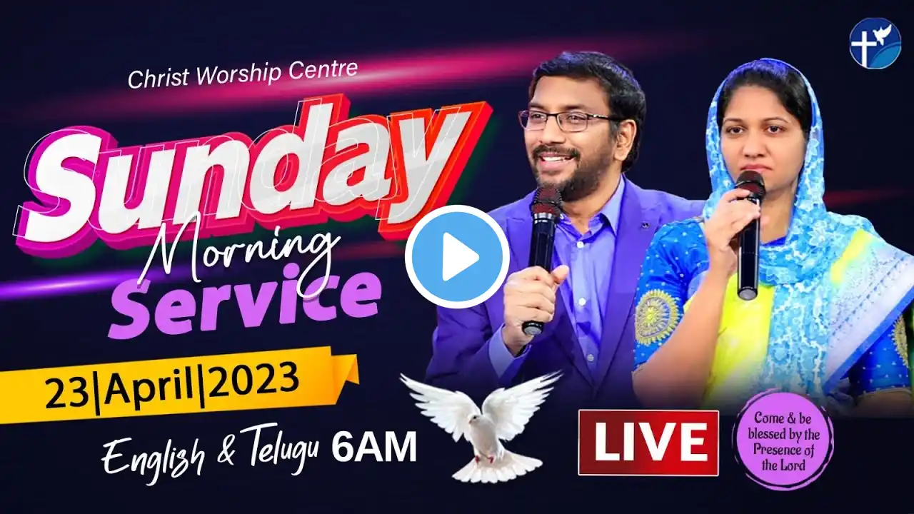 Sunday Morning Service 6am #LIVE  | Christ Worship Centre | 23rd April  2023 | Dr John Wesly