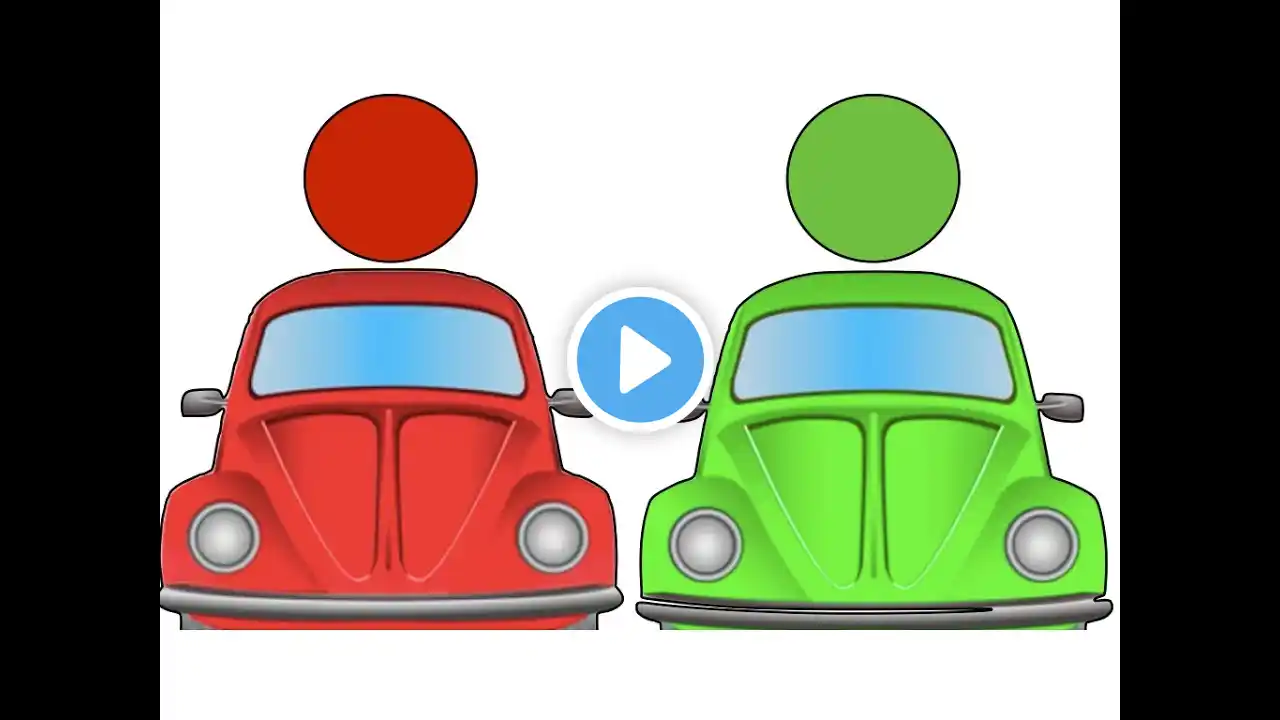 Learn Colors With Cars - Colour Learning For Kids - JamJammies Nursery Rhymes & Kids Song