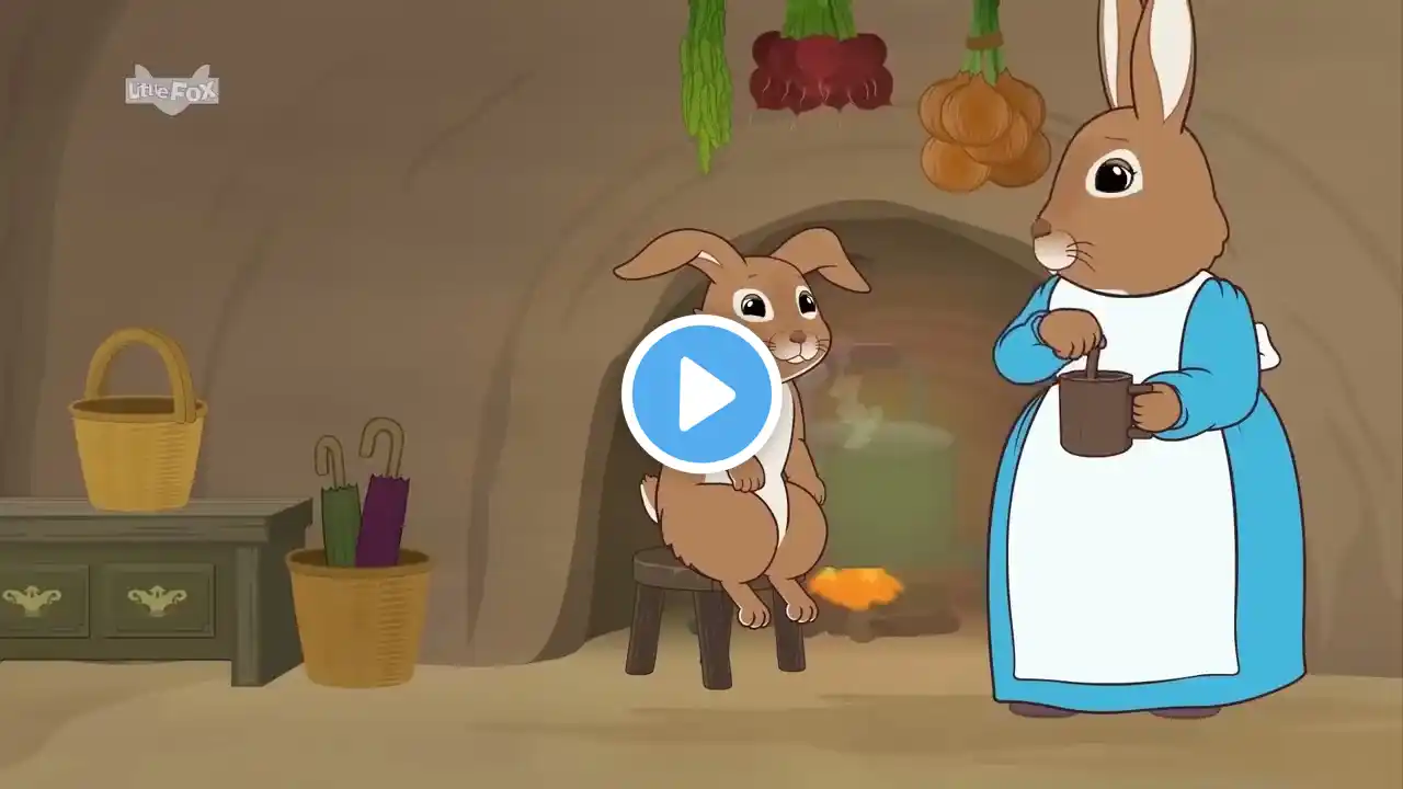 Tale of Peter Rabbit & Benjamin Bunny Full Story l 23 min. l Bedtime Stories l Little Fox