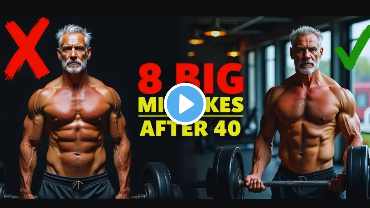 8 MISTAKES You Should Never Make to Gain Muscle Mass After Age 40 || QuickFit