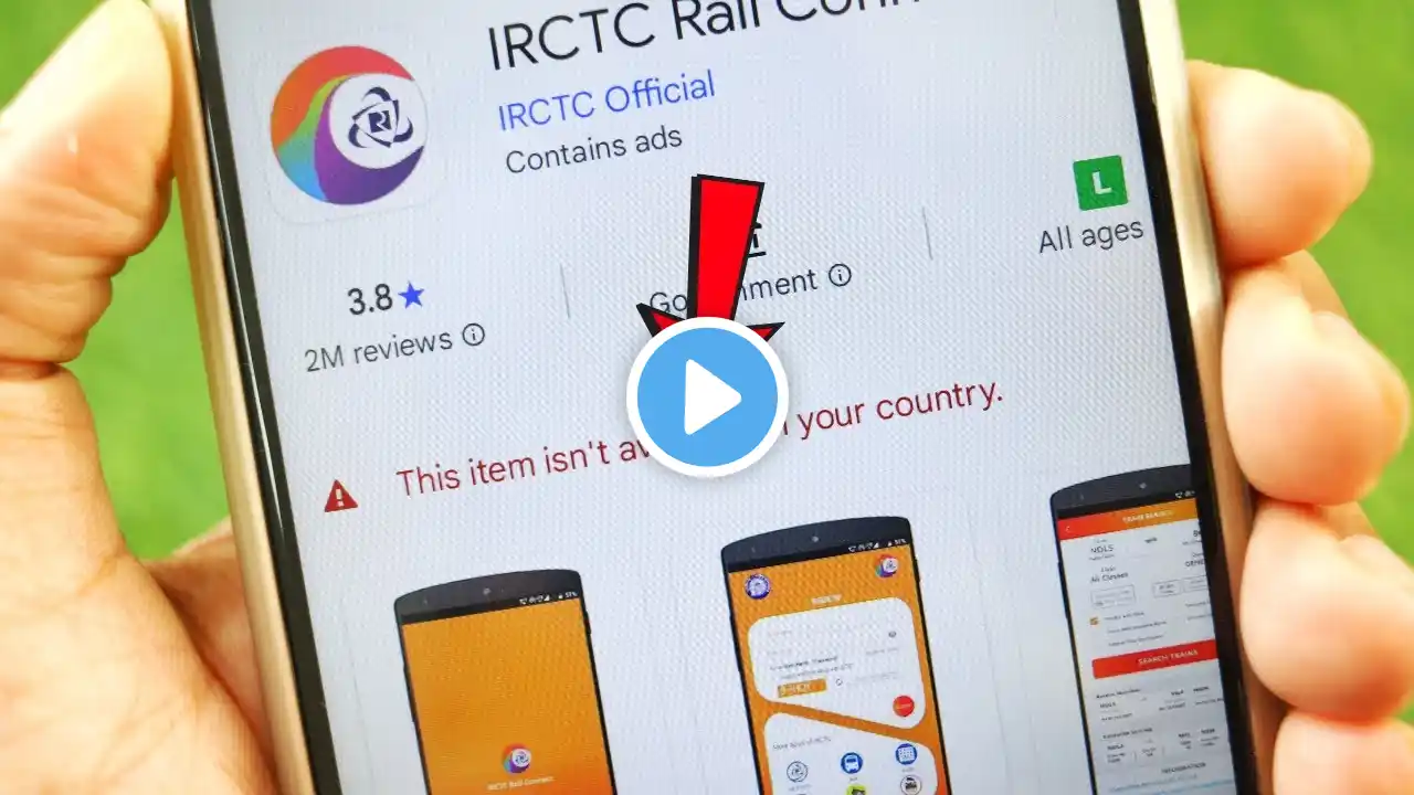Fix This Item is Not Available in Your Country in Google Play Store