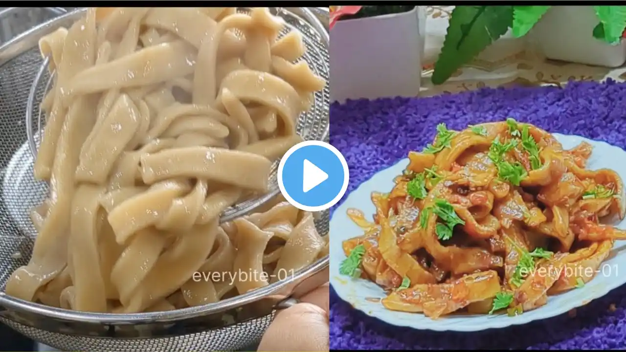 হেলদি অ্যান্ড টেস্টি আটা পাস্তা ll Atta Pasta Making Recipe 😋