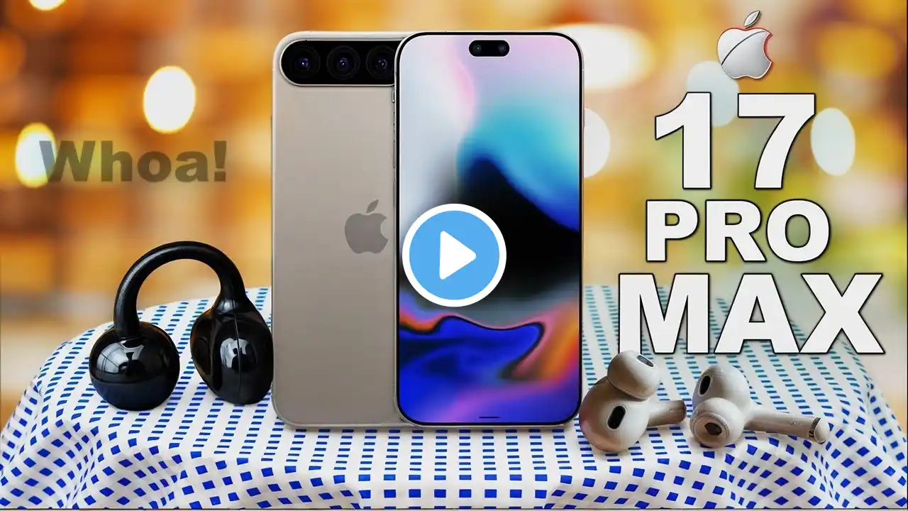 iPhone 17 Pro Max - This Is Amazing and Hand on leak!π₯