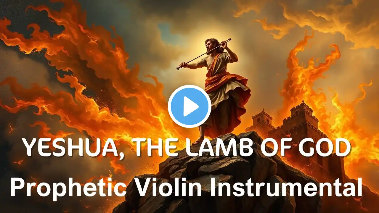 Prophetic Violin Instrumental | YESHUA, THE LAMB OF GOD | Deep Soaking Prayer