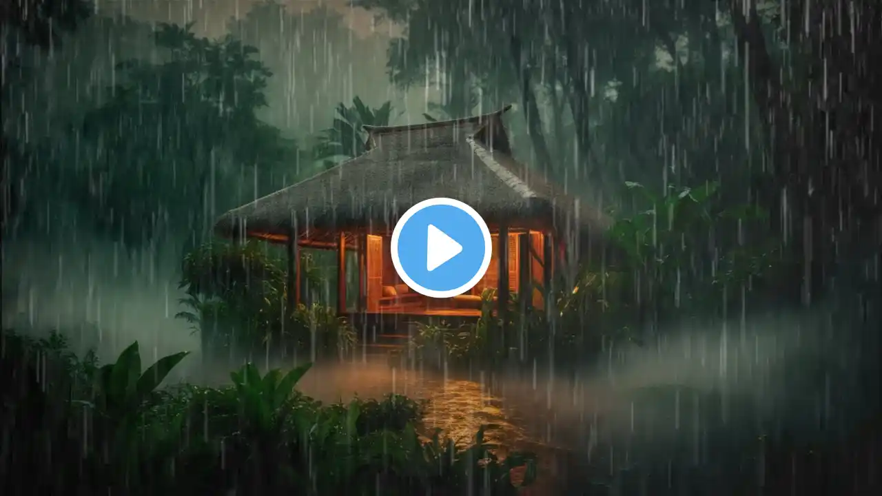 Perfect Rain Sounds For Sleeping And Relaxing - Rain And Thunder Sounds For Deep Sleep, Relax, ASMR