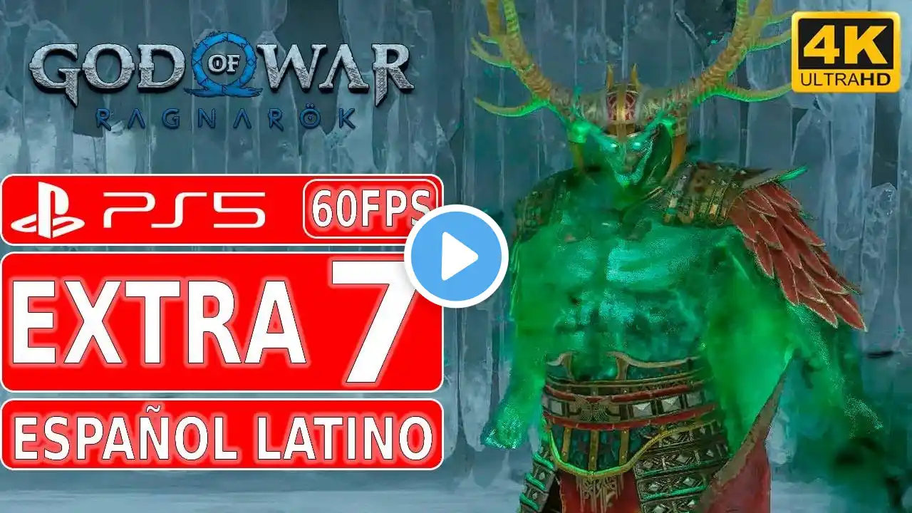 God of War Ragnarok | Gameplay en Español Latino | EXTRA 7 | Parte 29 - PS5 4K 60FPS