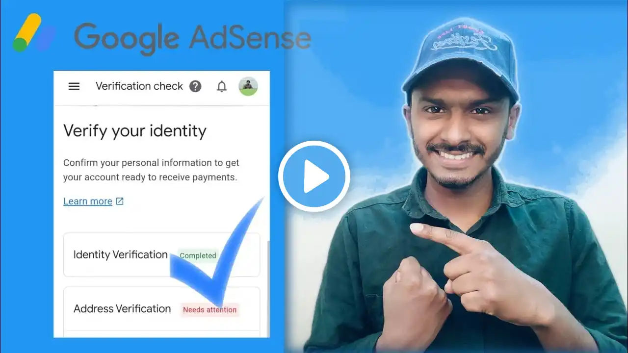 AdSense Address & Identity Verification Tutorial | কিভাবে গুগল এডসেন্স আইডেন্টি ভেরিফিকেশন করবো ২০২৫