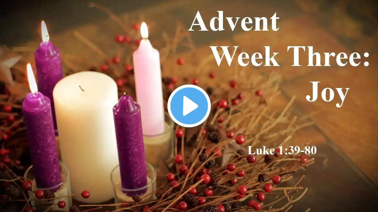 Advent Week 3: Joy | Pastor Jason Lumpkin (Full Service)