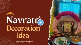 Navratri Decoration Ideas for Home || नवरात्रि सजावट || Durga Puja Decoration