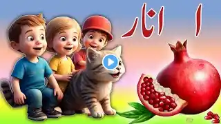 Learn Urdu Alphabet and Words and Many More | Alif Baa Taa | Learning and Fun Cartoon Characters