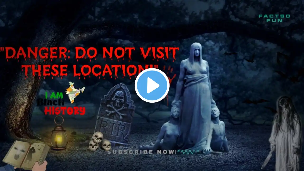 India's Top 5 Unsolved Mysteries: Haunted Places You Should Never Visit at Night! 🥵 #facts