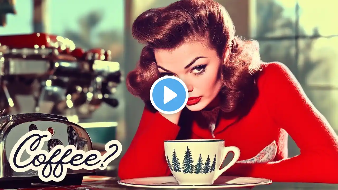 You Will ENJOY a Calm, Productive Day with 1940s Vintage Café Jazz