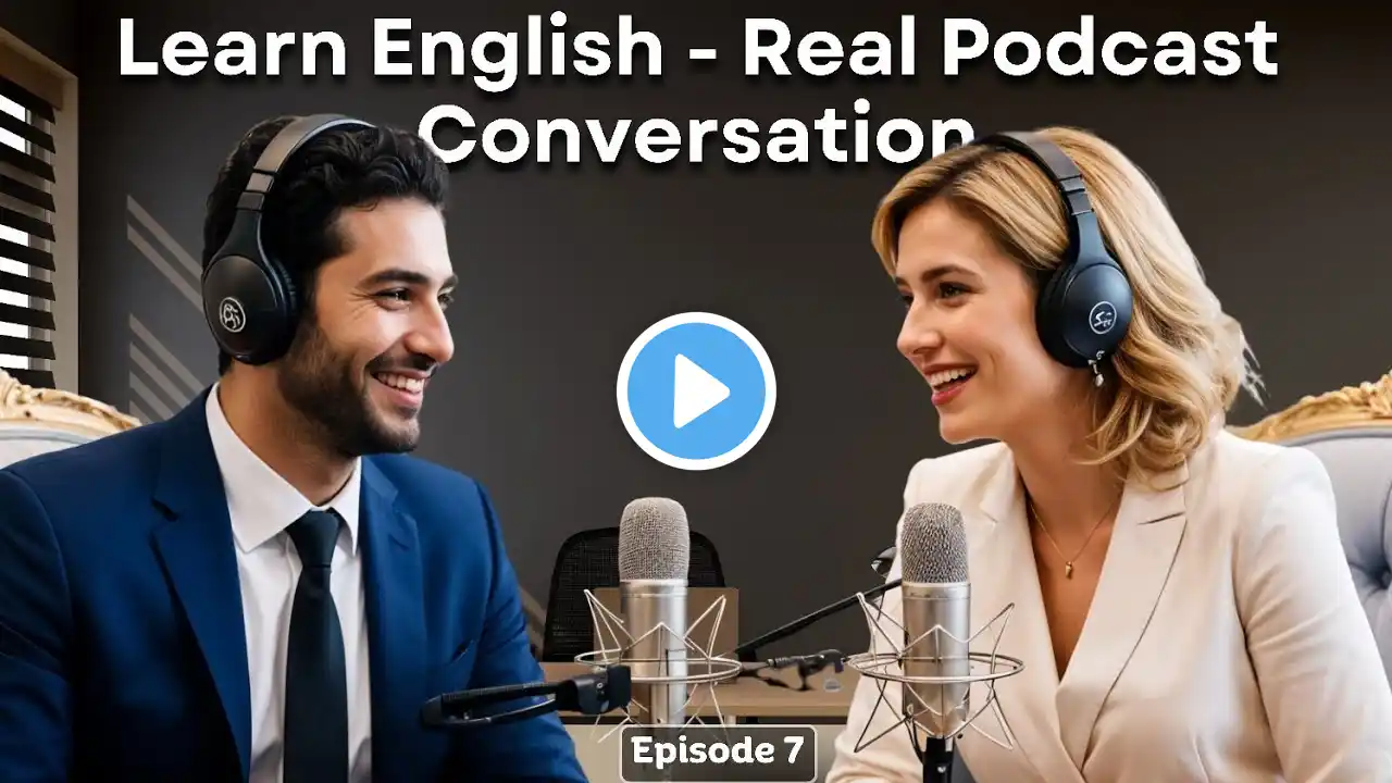 Learn English with Real Podcast Conversation  | American Podcast for English Learners | Episode 7