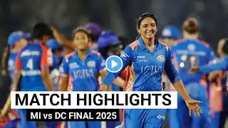 Mumbai Indians vs Delhi Capitals Wpl Highlights 2025 | Wpl Full Highlights #wpl #match