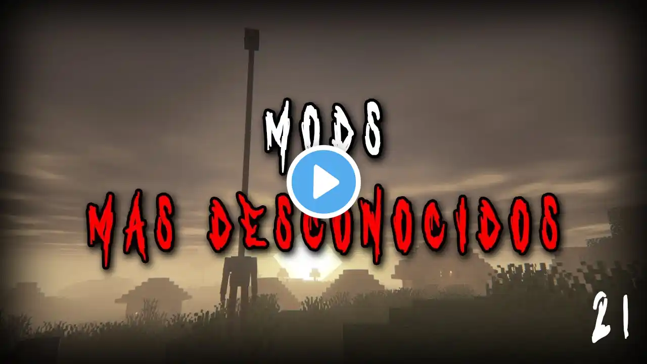 Probé los MODS mas DESCONOCIDOS de MINECRAFT #21