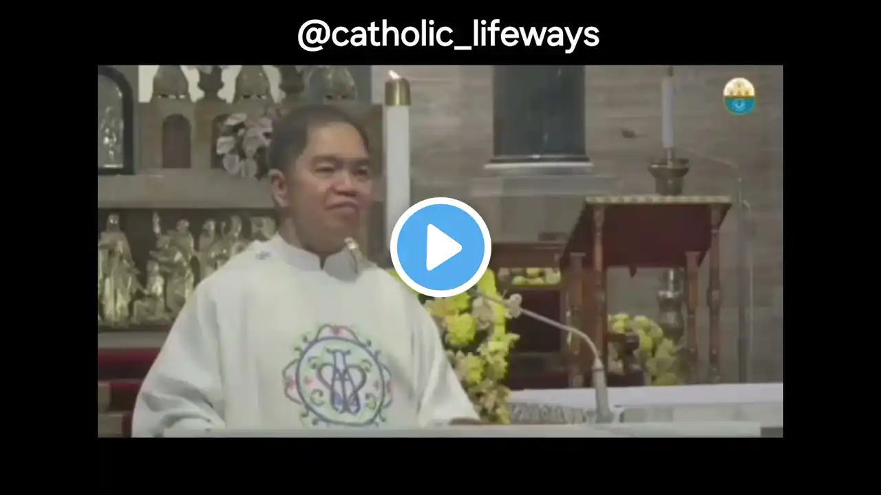 Msgr. Rolly Dela Cruz: Death is like a door. We pass from this life going to another kind of life...