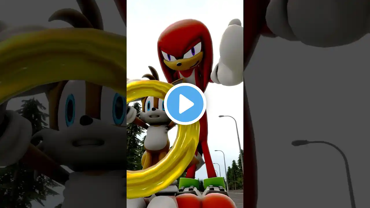 Help Sonic Friend Tails, Who Lost His Ring To Knuckles! #frendship #shorts #trending #anime