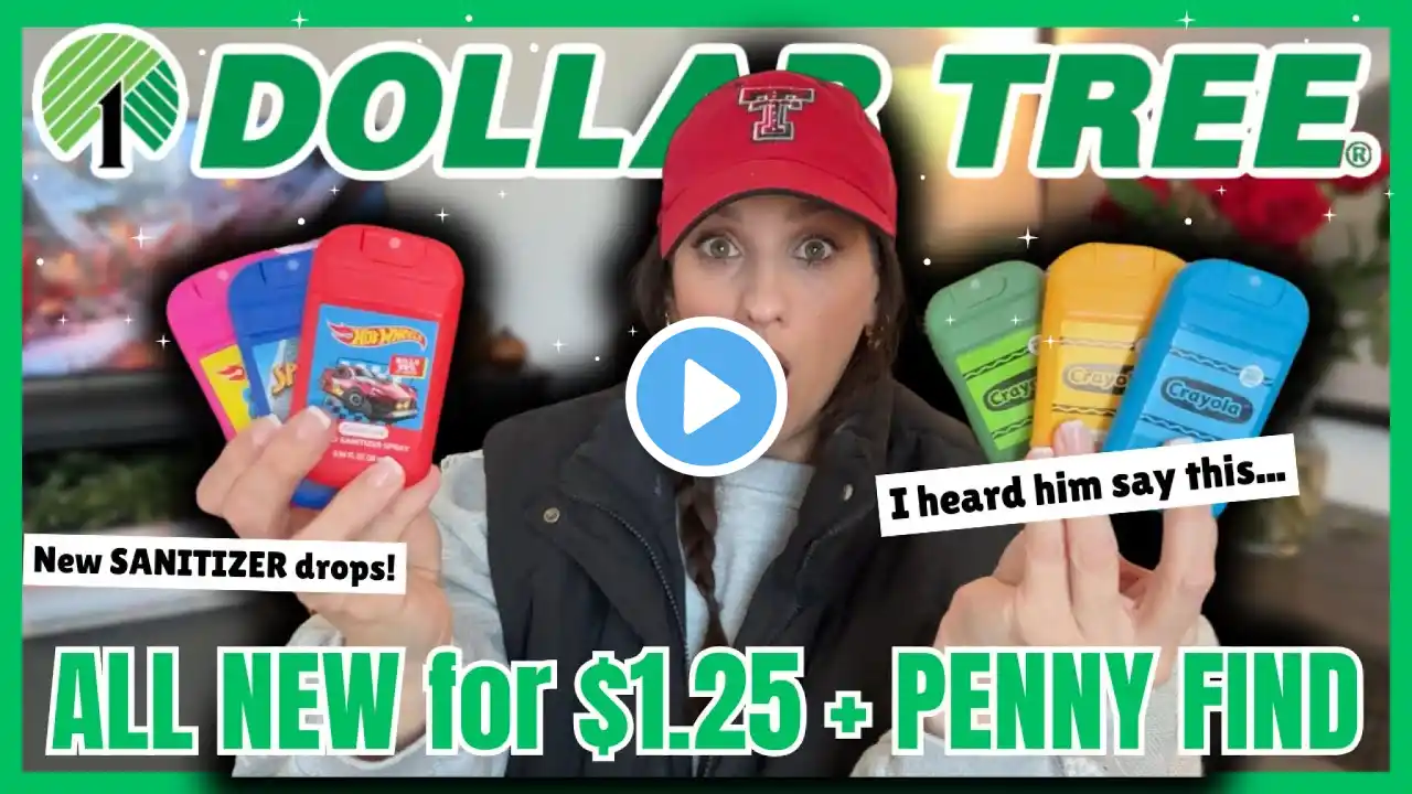 $45.01 DOLLAR TREE HAUL *PREGNANCY TEST for HER?* BIG new FINDS for $1.25