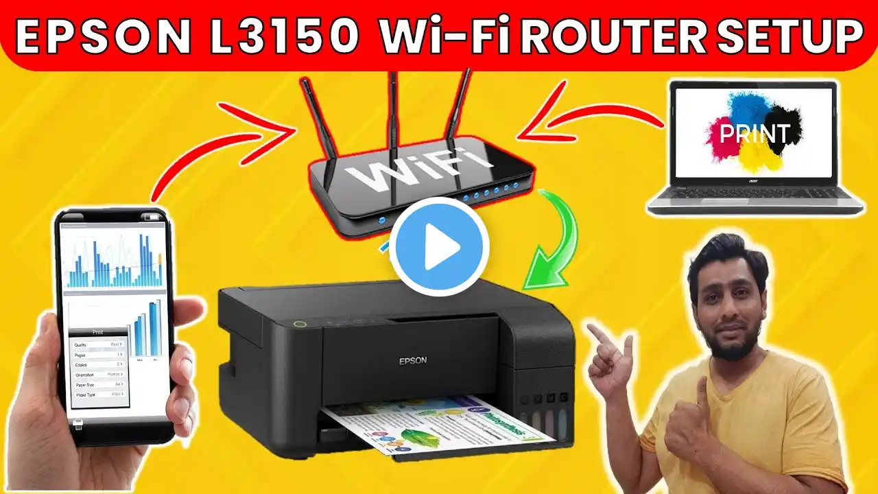 epson l3150 wifi router setup | epson l3150 wifi setup with router | epson l3150 wifi setup router