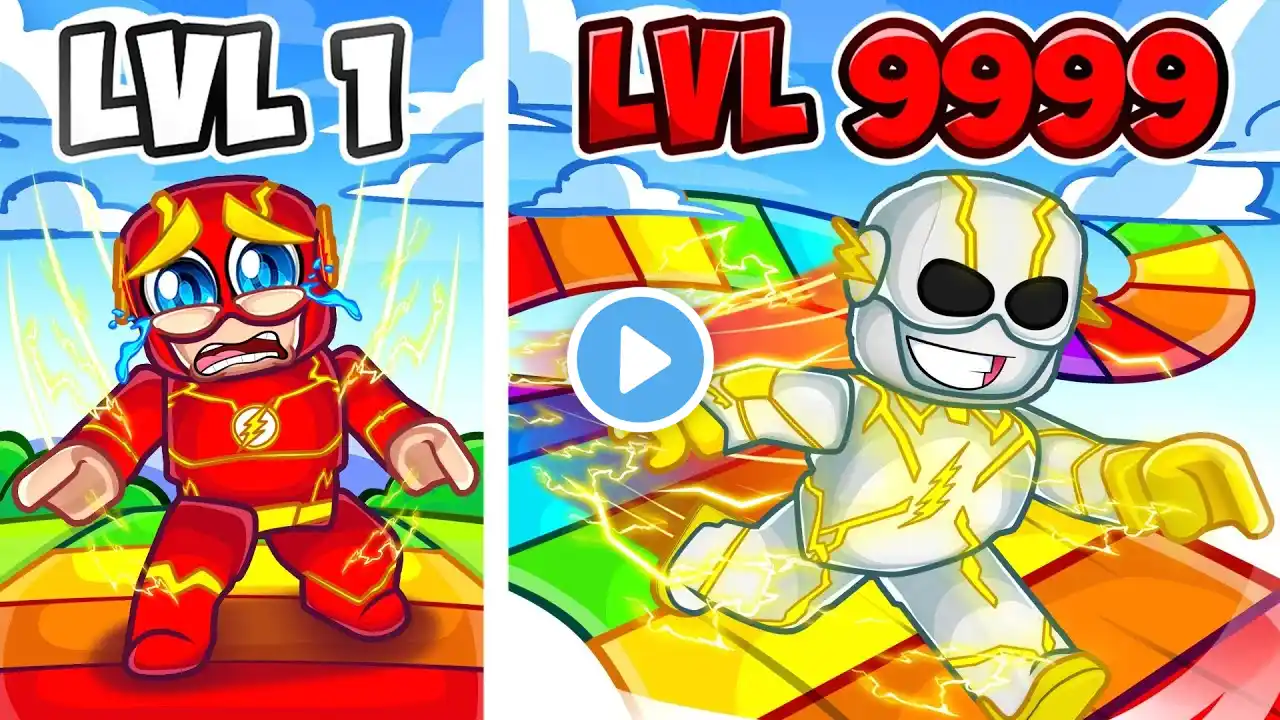 ROBLOX SUPERHERO RACE CLICKER! (world record)