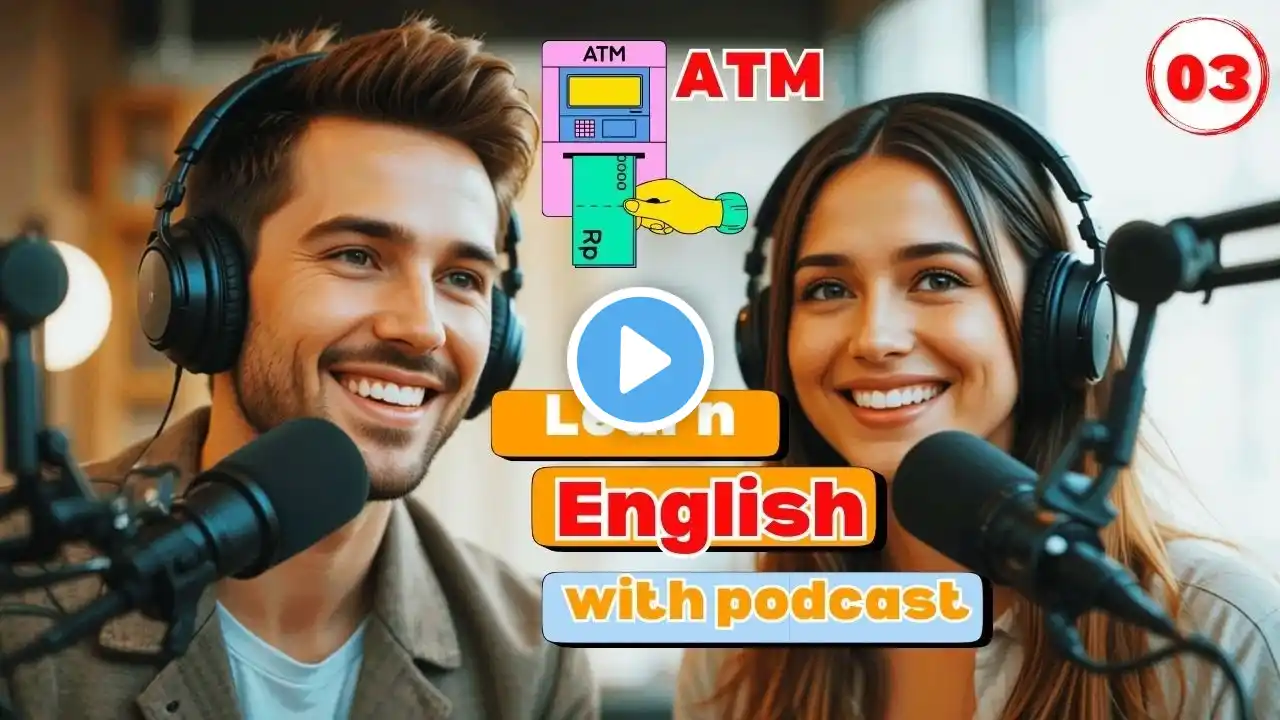 ATM | Learn English quickly | English learning Conversation | English Speaking | Episode 3