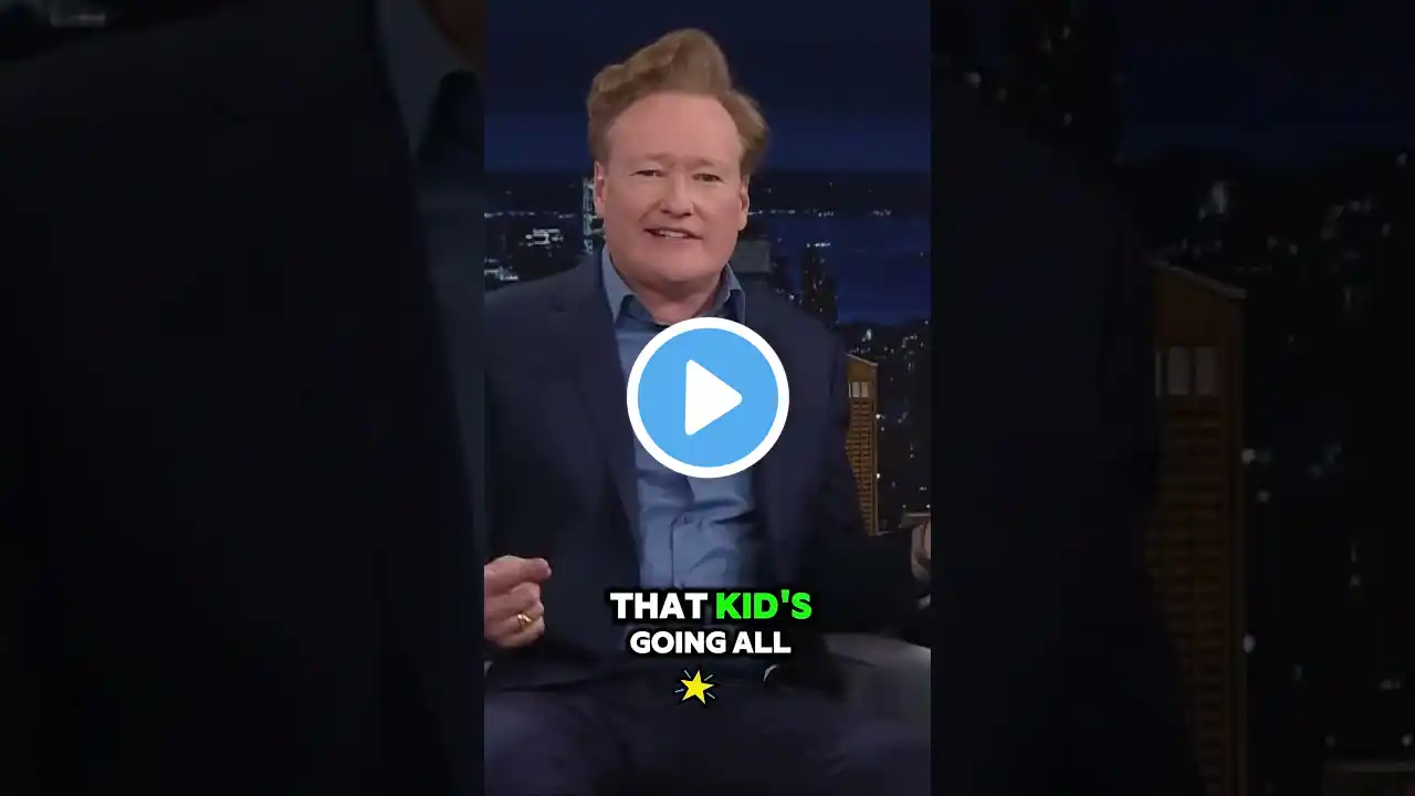 conan on getting surprised by jimmy fallon’s parents 😂😳