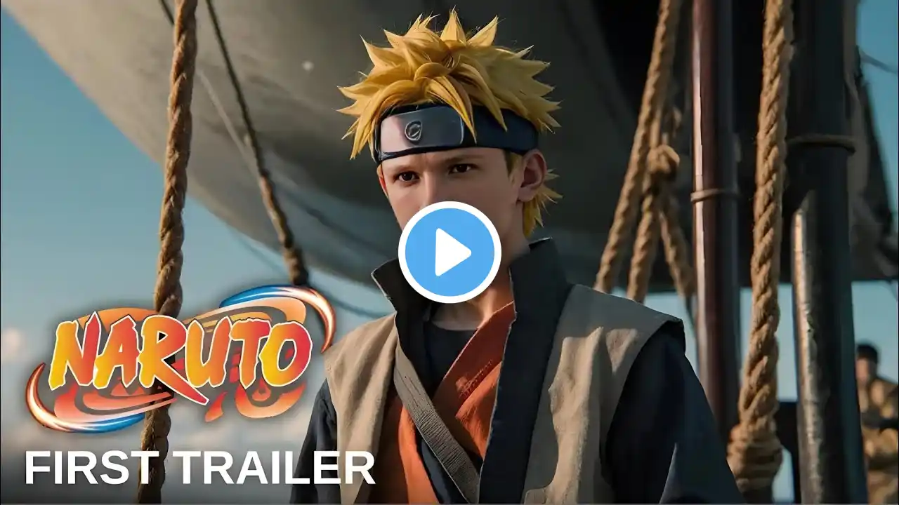 NARUTO | First Trailer (2025 Live Action) Tom Holland Movie