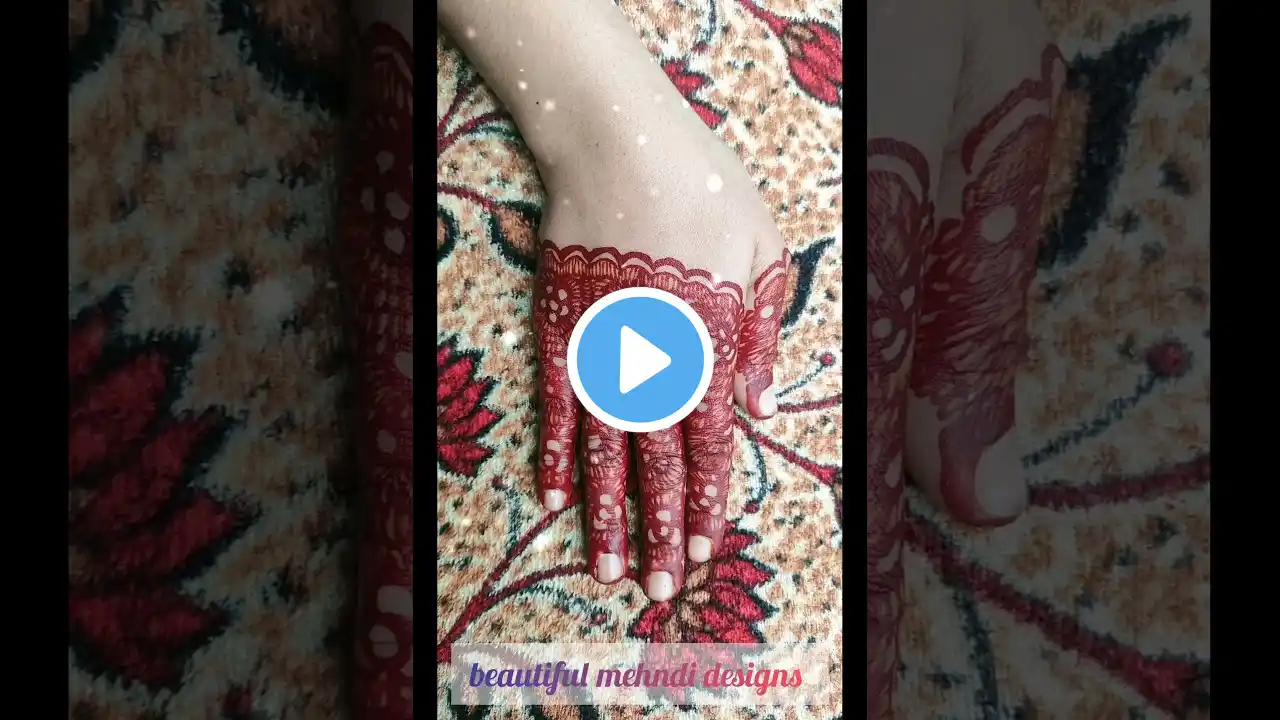 Simpal and so beautiful mehndi designs ❤️#trending#henna#hennadesign#mehndidesignshorts#shortsvideo