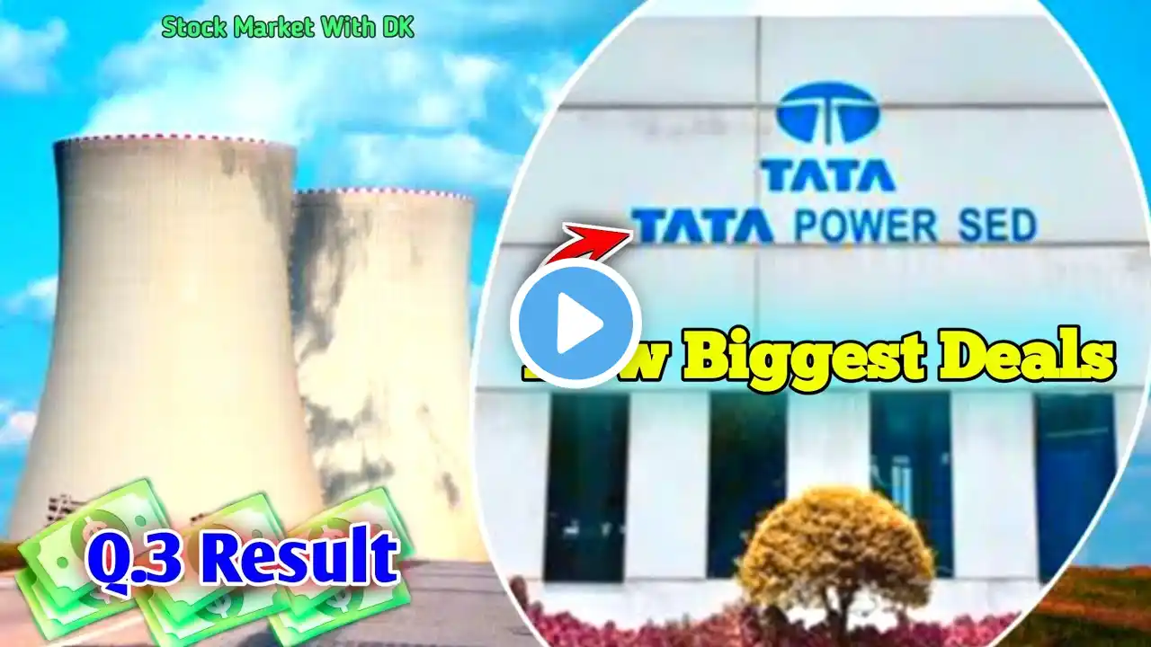 Tata Power || Invest in New Project Q3 Result  #stockmarket #stockmarketnews