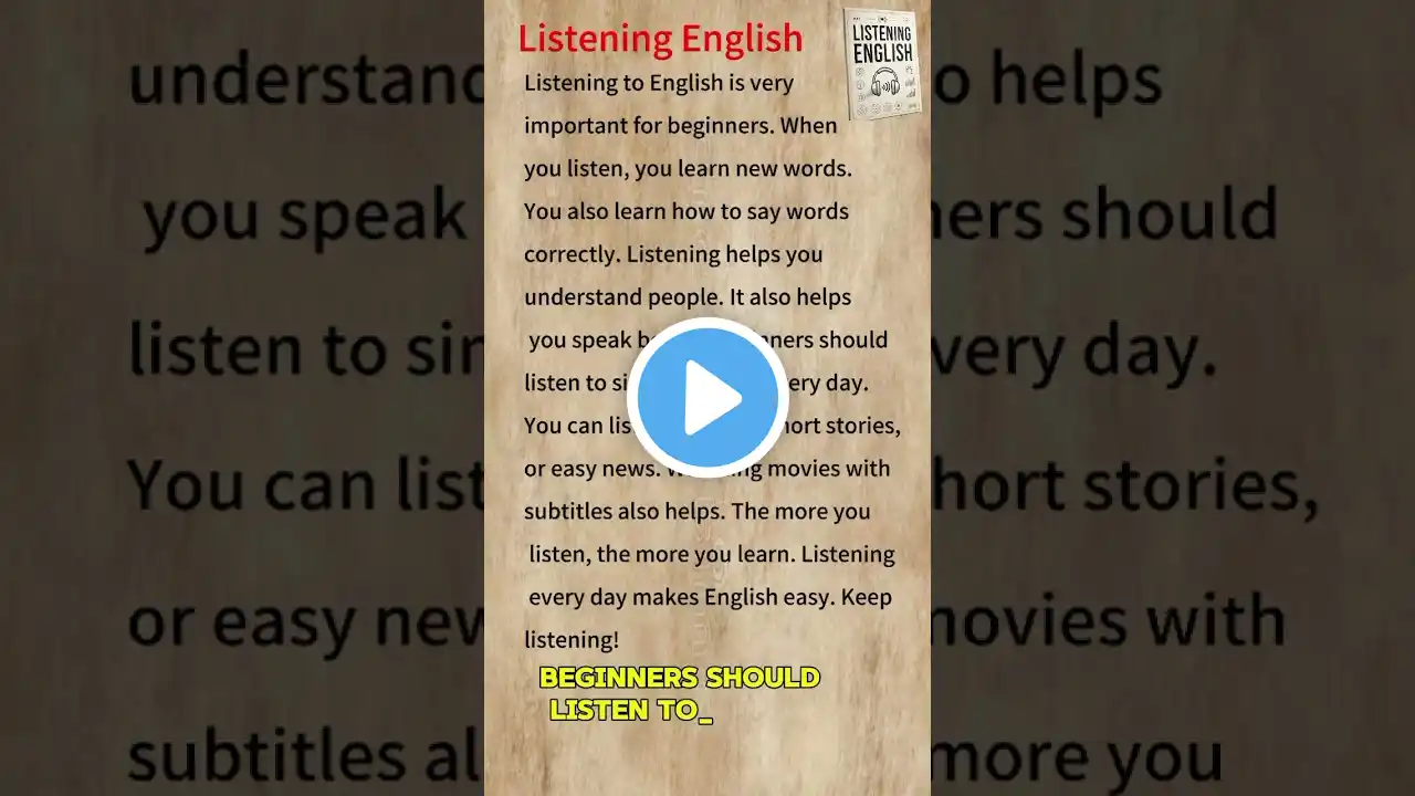 Improve English| Listening English | Learn English Through Stories