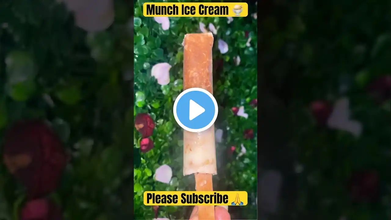 Munch Ice Cream 🍨 In 5 Mins | How to make Ice Cream From Munch Cadbury #icecream #shorts #ytshorts