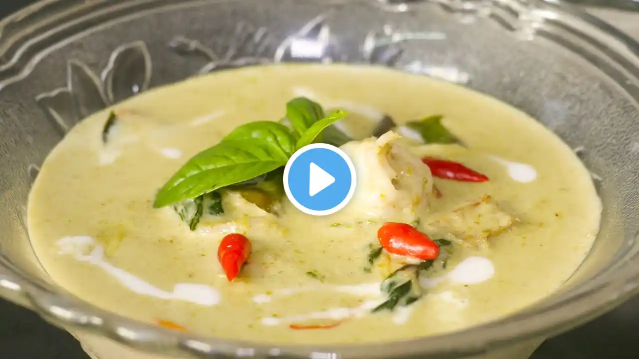 Prawn Thai Green Curry | Thai Recipe | Hindi Recipe| How to make Thai Curry | Fish2Day |