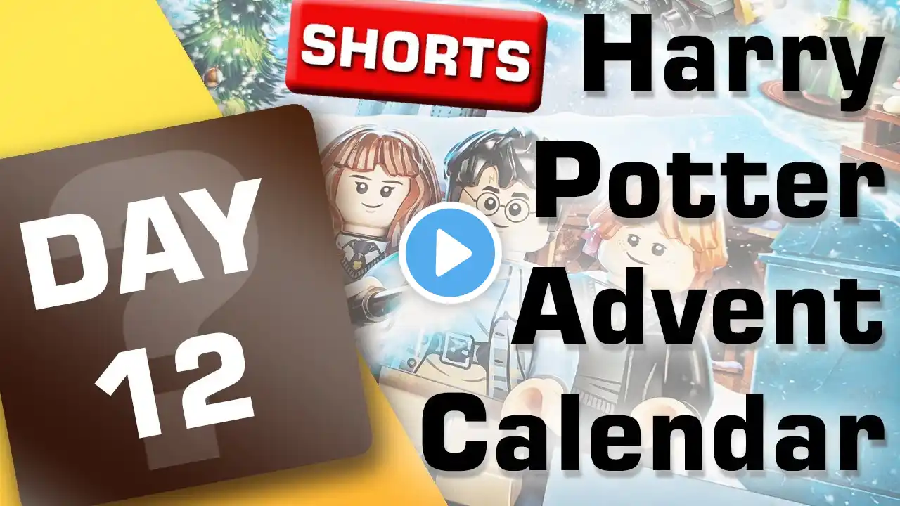 LEGO Harry Potter Advent Calendar | Day 12 of 24 | Daily Build #shorts