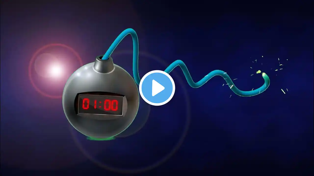 3 Minute Classroom Timer : Christmas Pugs Background Fun Sleigh Bells Alarm at End No  4 Music🧯