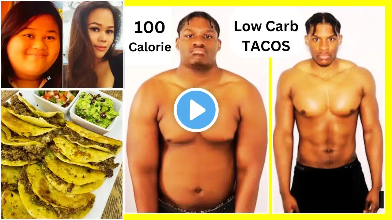 16 LOW CARB TACOS - ONLY 100 CALORIES - HAWAIIAN KETO SOUTH BEACH WEIGHT LOSS FAT BURNING SECRETS