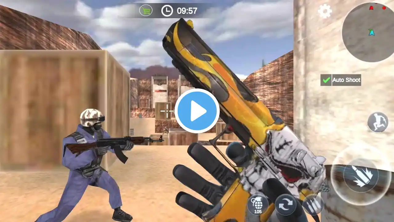 Counter Terrorist: Critical Strike CS Shooter 3D - Android GamePlay - Shooting Games Android #104