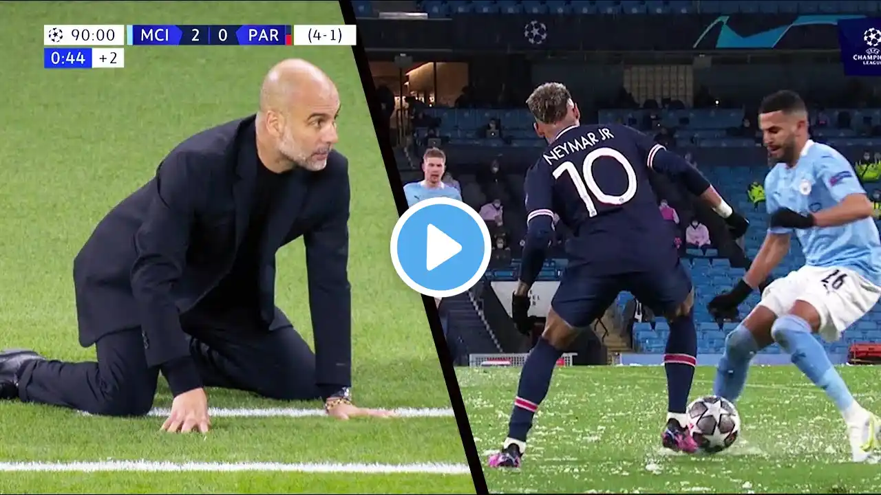 Neymar vs Manchester City - UCL SEMI FINAL 2020/2021 - English Commentary HD