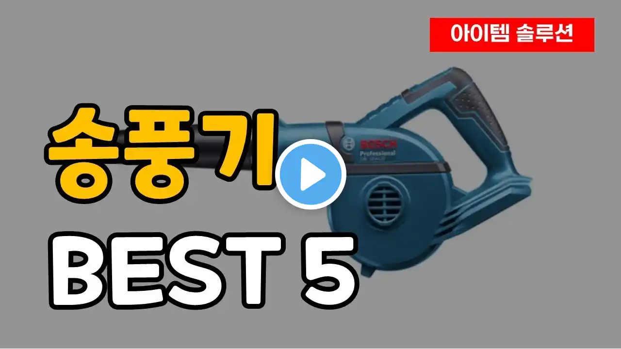 송풍기 낙엽 청소 제설 작업 강풍기 추천 순위 Best5