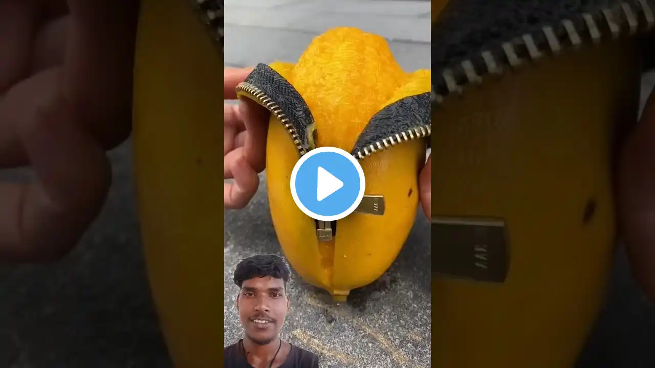 देखो देखो नया आम😆😆 #shorts #fruit #satisfying #diy #lifehack #oddlysatisfying #music #edm #remix