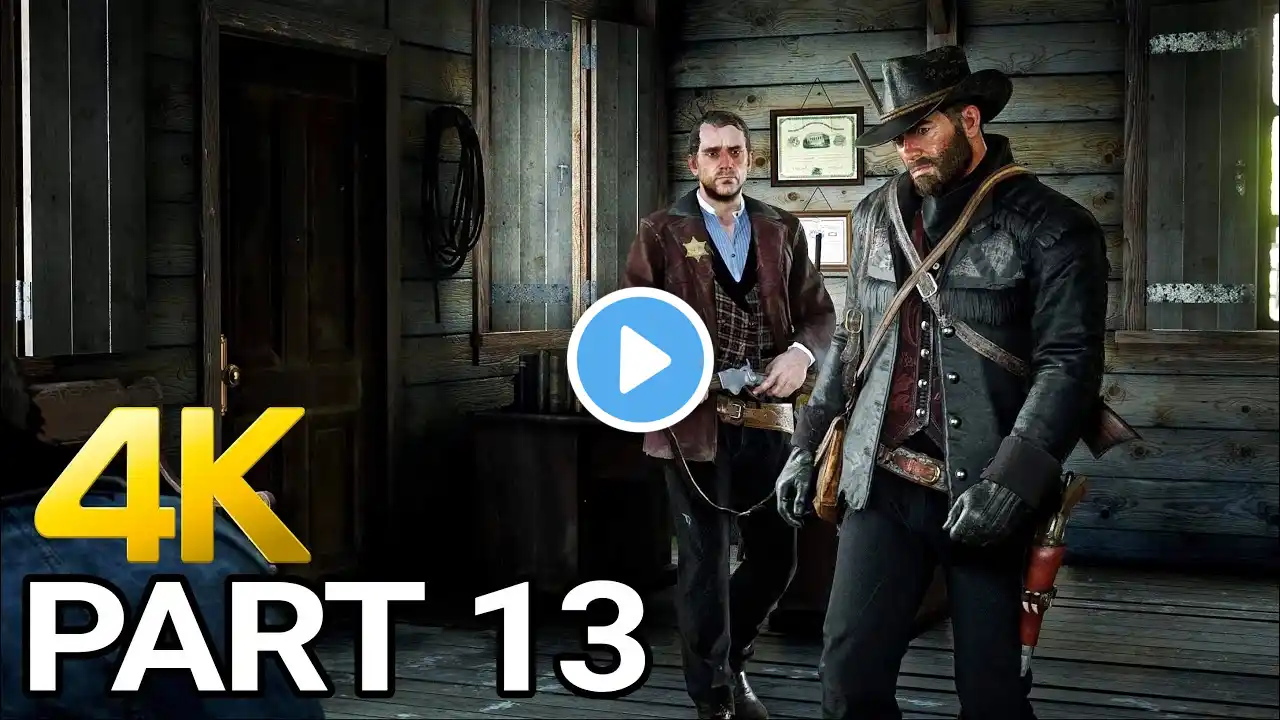 Red Dead Redemption 2 Gameplay Walkthrough Part 13 – No Commentary (4K 60FPS PC)