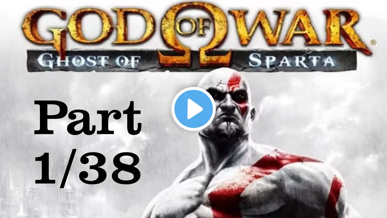 God of War Ghost of Sparta Part 1 [PSP] Action [4K] Full Game [Gameplay Walkthrough] no commentary