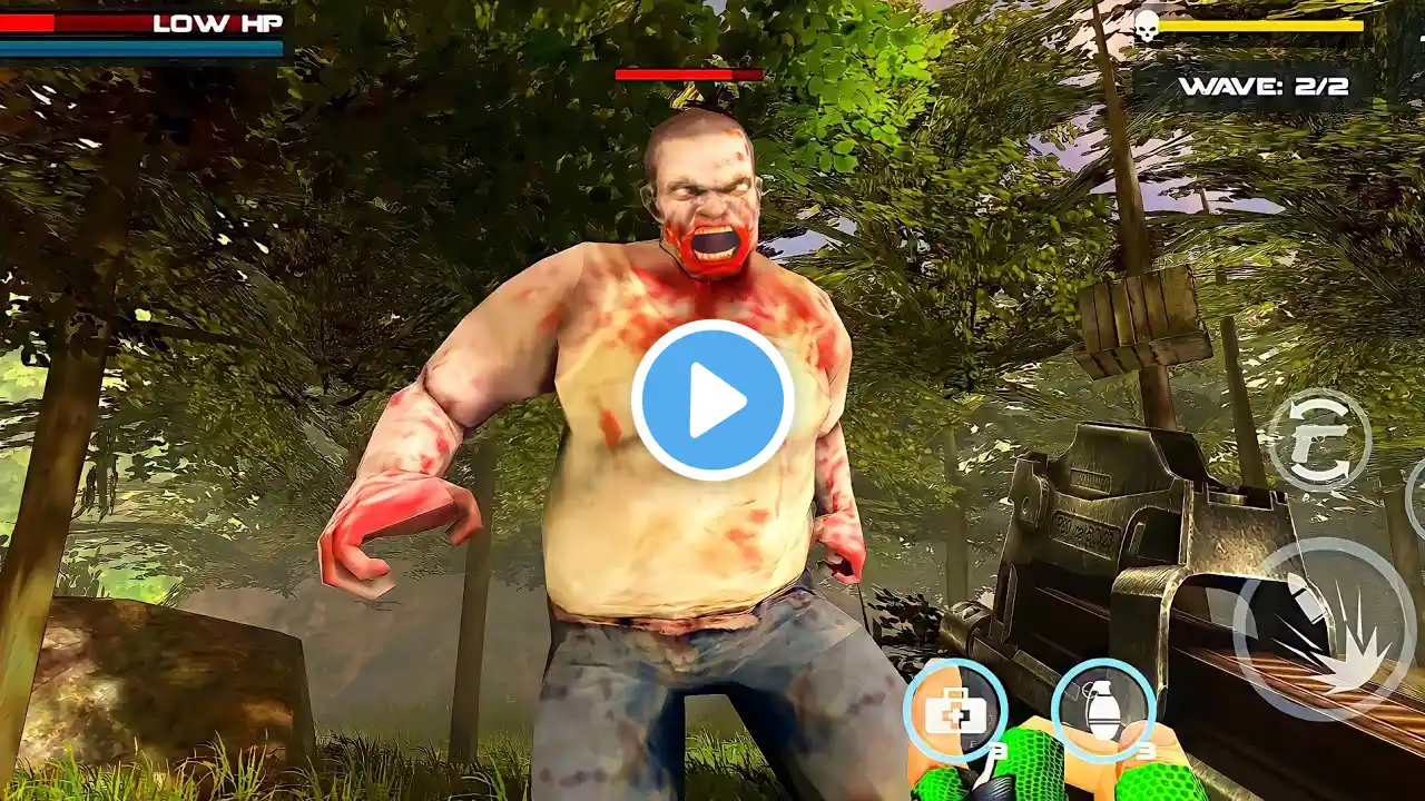 Most Powerfull BIGGEST VENOM Zombie Fight - DEAD TARGET Zombies Games 3D Android Gameplay #35