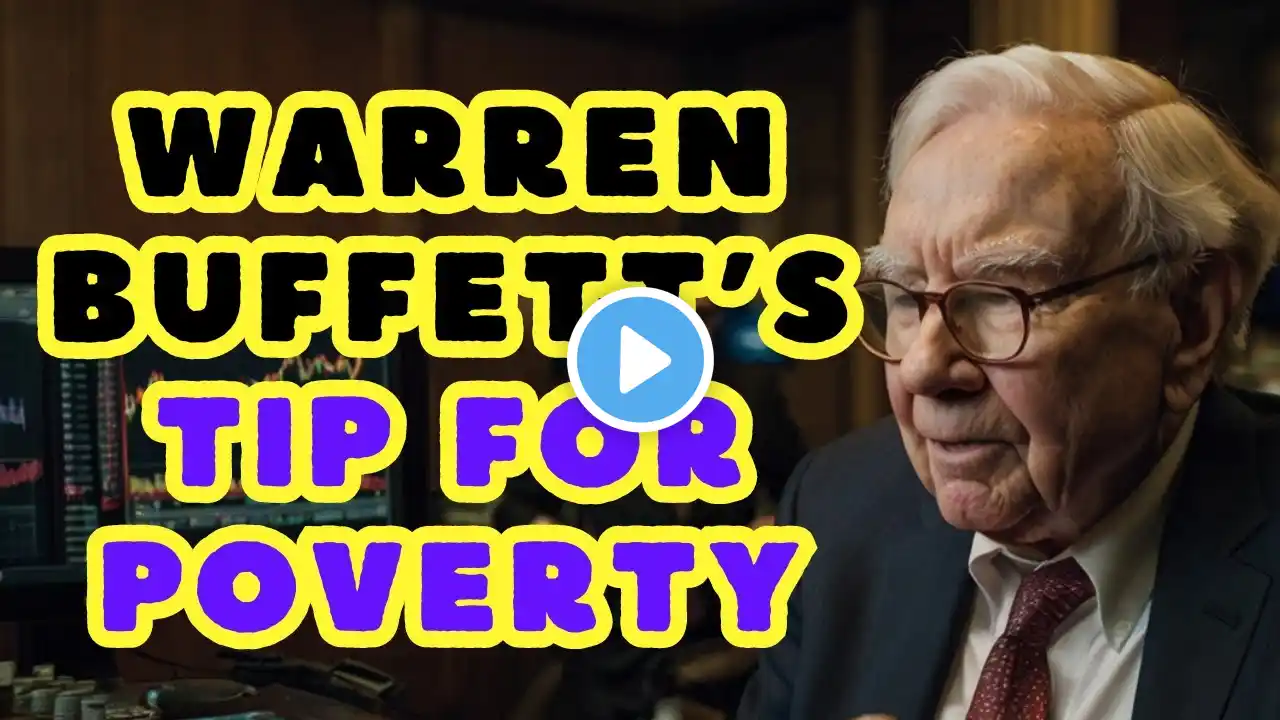 Warren Buffett’s TIP for Poverty Get Rich in Just 6 Months