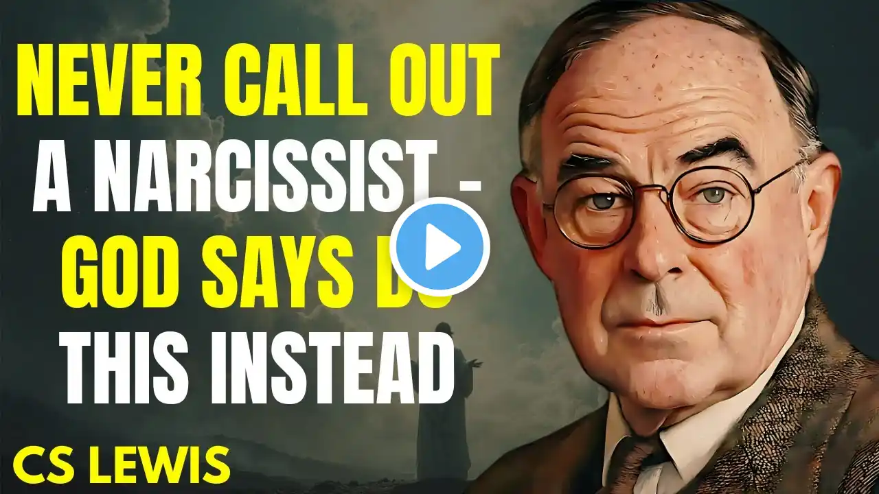 Never Call Out a Narcissist – God Says Do This Instead  | BY CS LEWIS